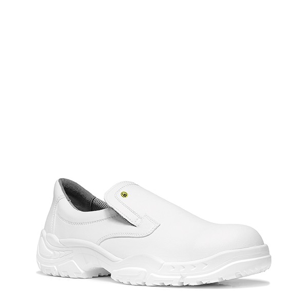 Sicherheitshalbschuh WHITE Slipper Low ESD S2