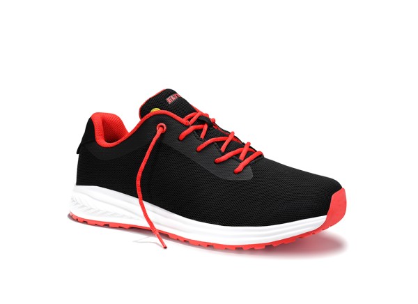 Berufshalbschuh MARAIS black-red Low ESD O1