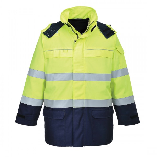 Bizflame Störlichtbogen-Warnschutz-Multi-Norm Jacke
