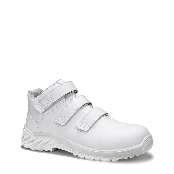 Sicherheitsschnürstiefel jo_CLEAN Strap white Mid ESD S3