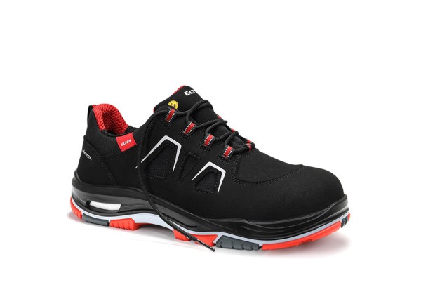 Sicherheitshalbschuh ALAN XXTP black-red Low ESD S3S