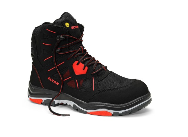 Sicherheitsschnürstiefel ANTHONY red Mid ESD S1 Typ 2