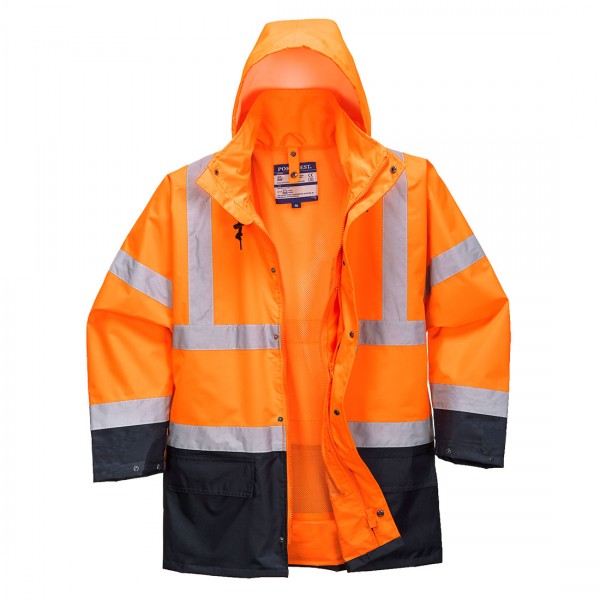 Winter Warnschutz Jacke 5-in-1
