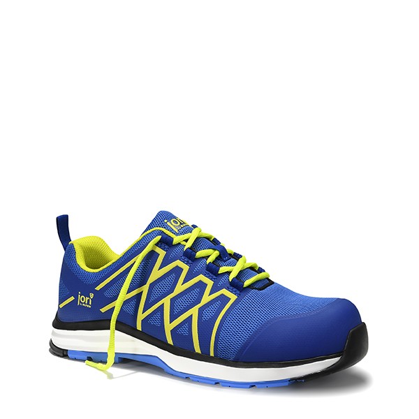 Sicherheitshalbschuh jo_SWIFT blue-yellow Low ESD S1P