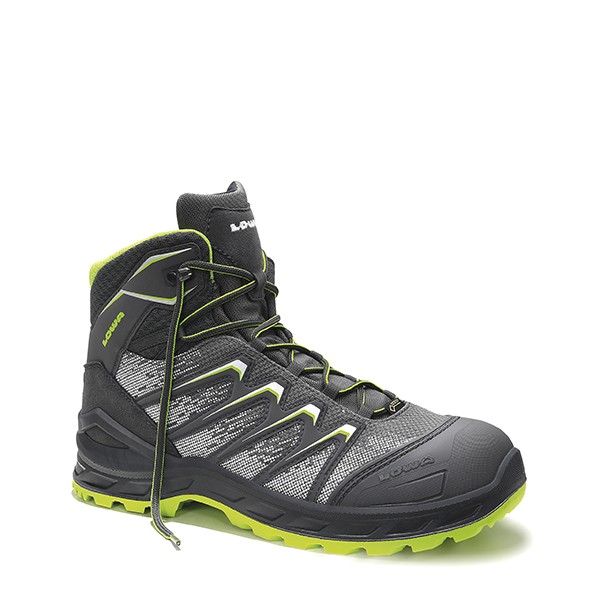 Sicherheitsschnürstiefel LARROX Work GTX grey Mid S3 CI