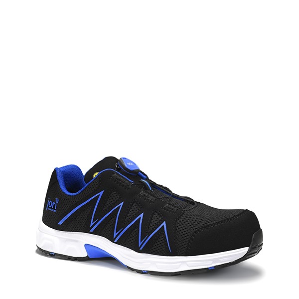 Sicherheitshalbschuh jo_SPEEDY BOA® black-blue Low ESD S1P