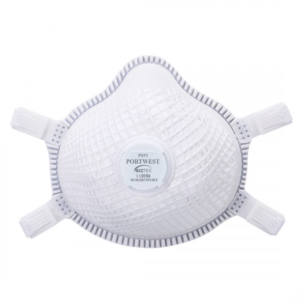 ERGONET FFP3 Dolomit Feinstaubmaske mit Ventil