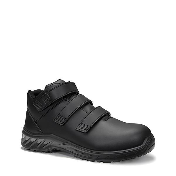 Sicherheitsschnürstiefel jo_CLEAN Strap black Mid ESD S3