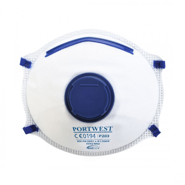 FFP2 Dolomit Feinstaubmaske mit Ventil